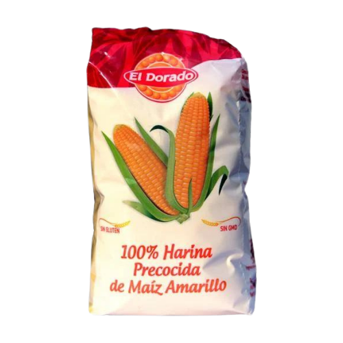 Harina Precocida Maíz Amarillo El Dorado