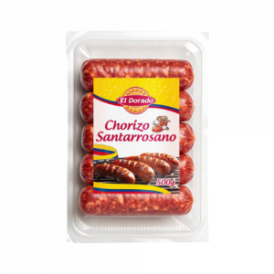 Chorizo Santarosano Congelado El Dorado