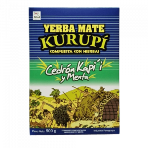 Yerba Mate Kurupí Cedrón, Kapi´i y Menta